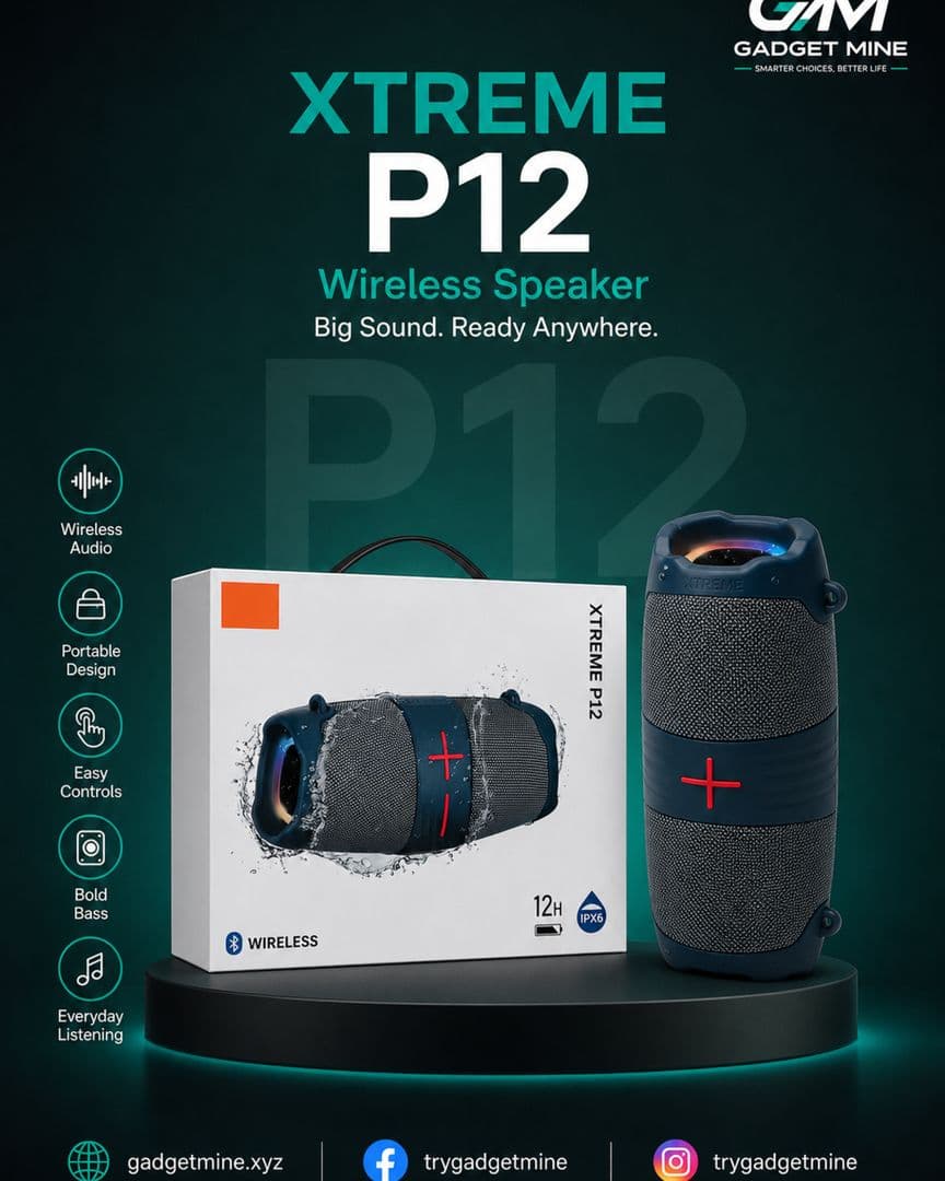 Xtreme P12 Wireless Speaker