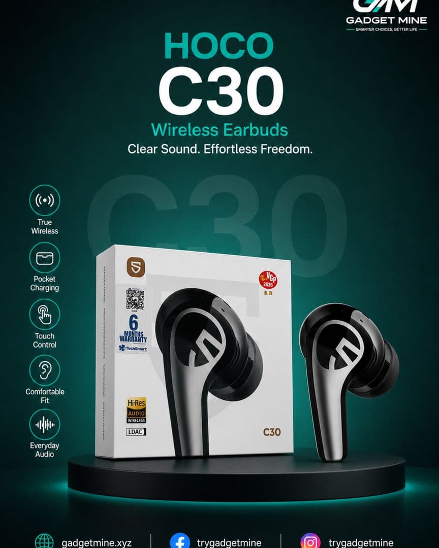 Hoco C30 Wireless Earbuds