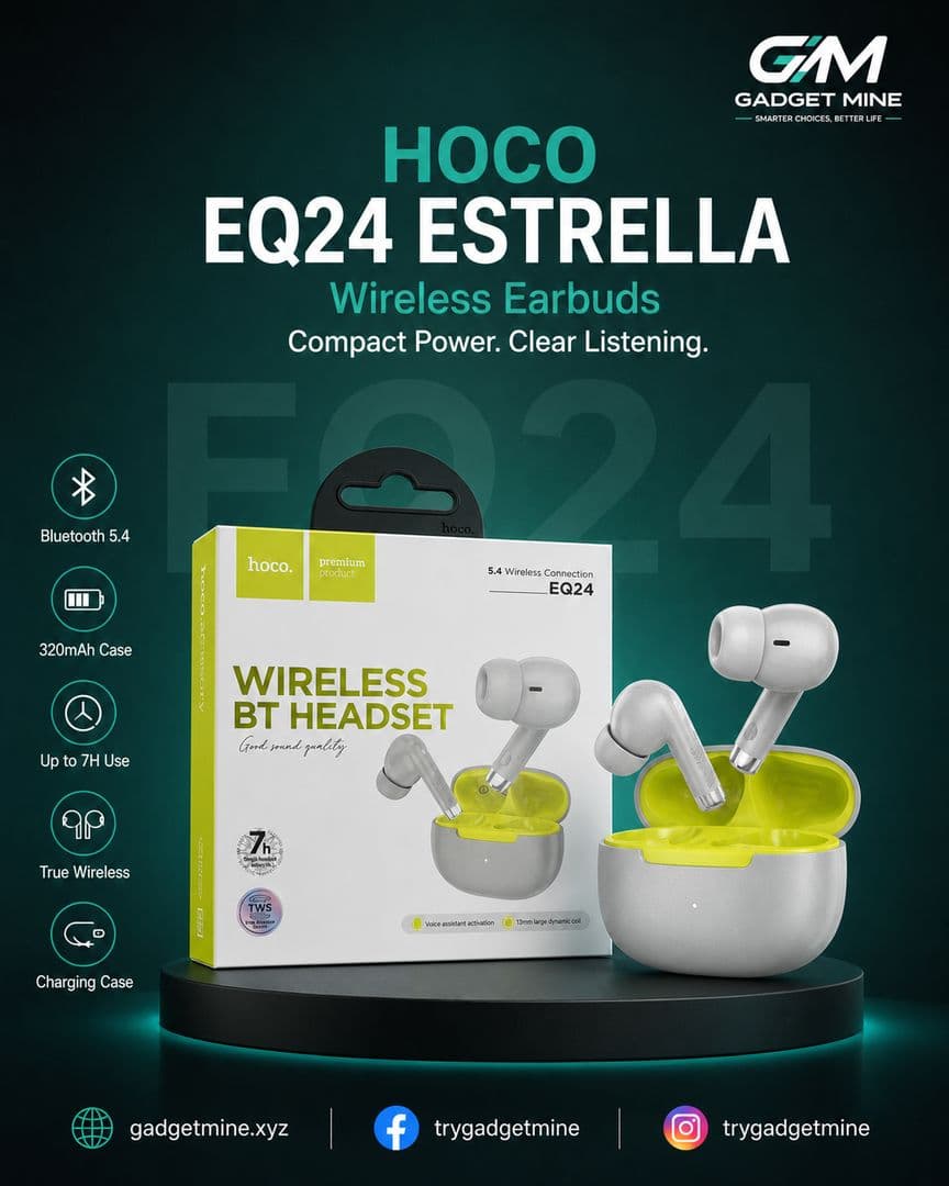 Hoco EQ24 Estrella Wireless Earbuds