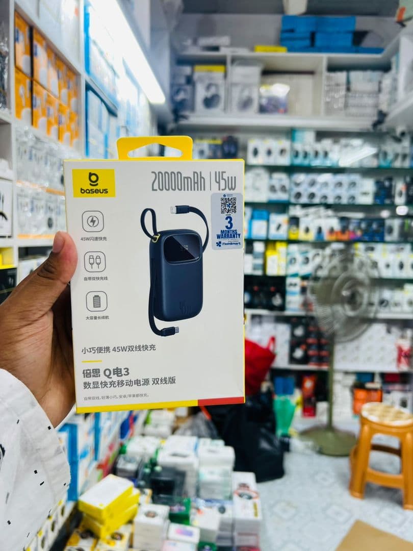 Baseus 20000mAh 45W Power Bank - alternate