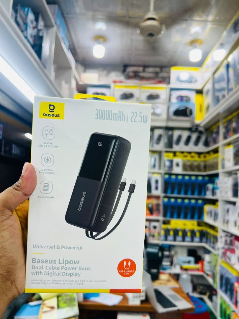 Baseus Lipow 30000mAh 22.5W Power Bank - alternate