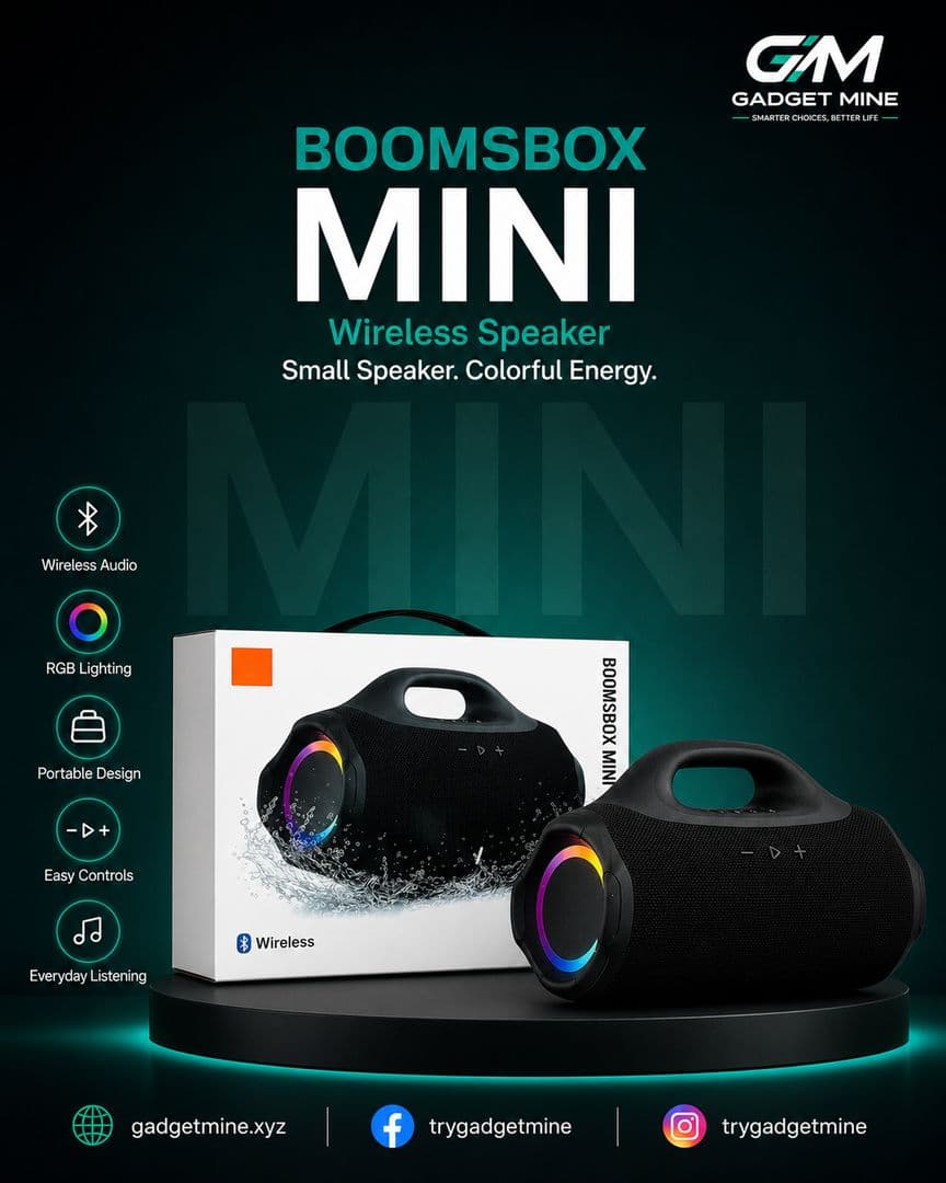Boomsbox Mini Wireless Speaker
