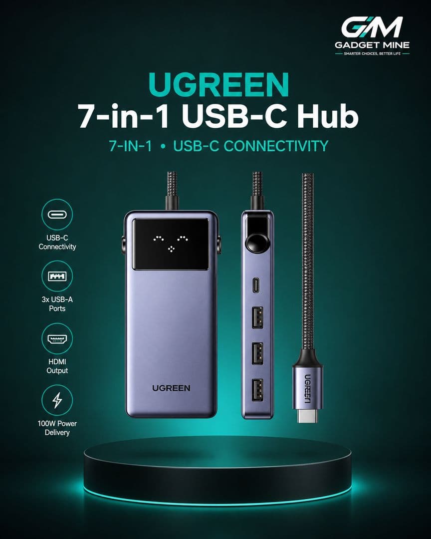 UGREEN 7-in-1 USB-C Hub