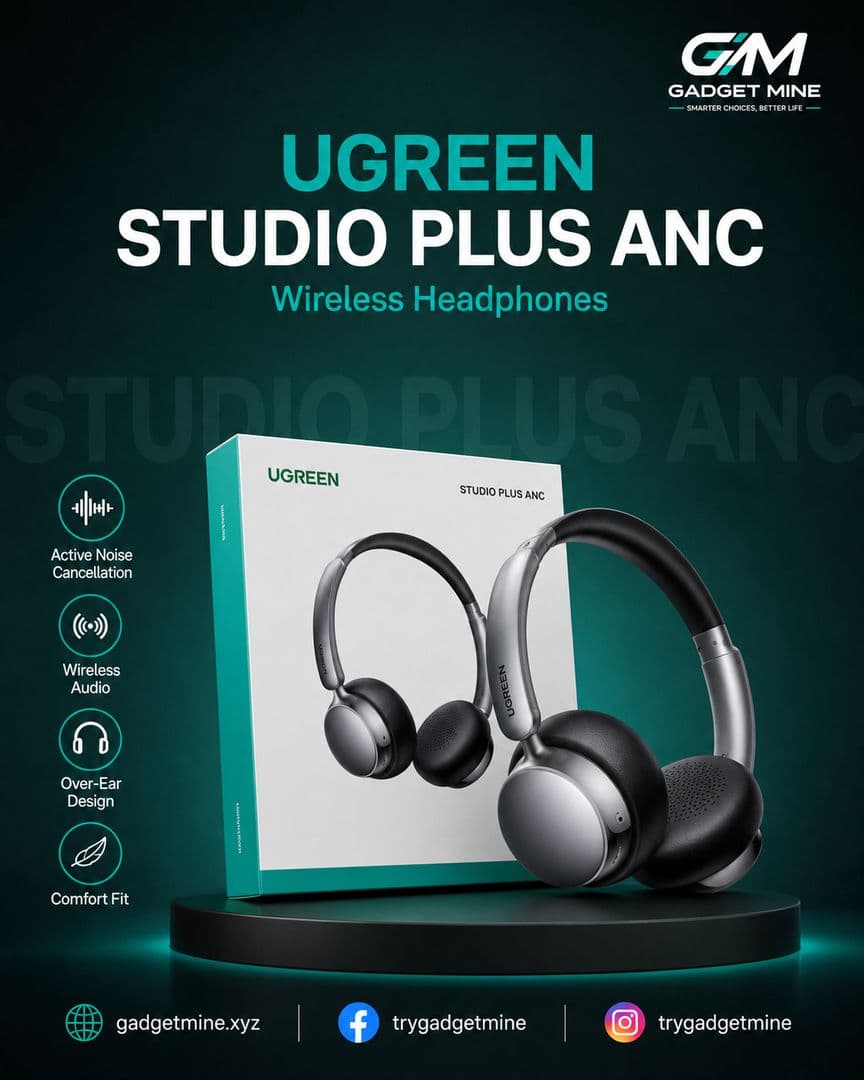 UGREEN Studio Plus ANC Wireless Headphones