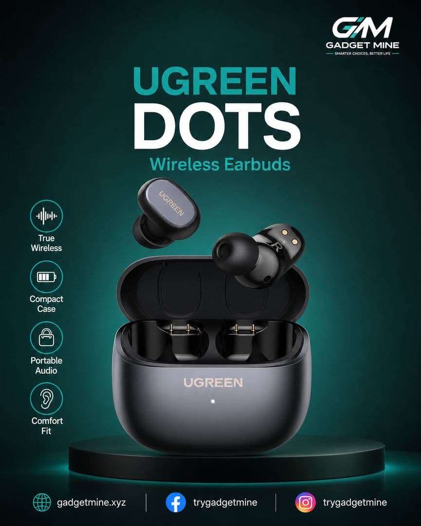 UGREEN Dots Wireless Earbuds