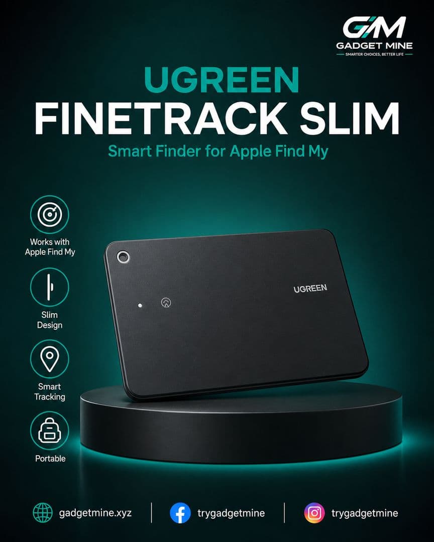 UGREEN FineTrack Slim Smart Finder for Apple Find My